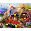 Printed Diamond Painting Diy Handmade Flower Garden 5D Diamond Painting Kits