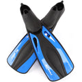 Factory Custom Short Swimming Adult Fins Training EVA+TPR Spearfishing Scuba Flipper Swim Snorkel Diving Fins