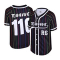Top Quality Custom Sublimation Baseball Uniform Breathable Sublimated Baseball Shirts Mesh Embroidery Pullover Baseball Jersey