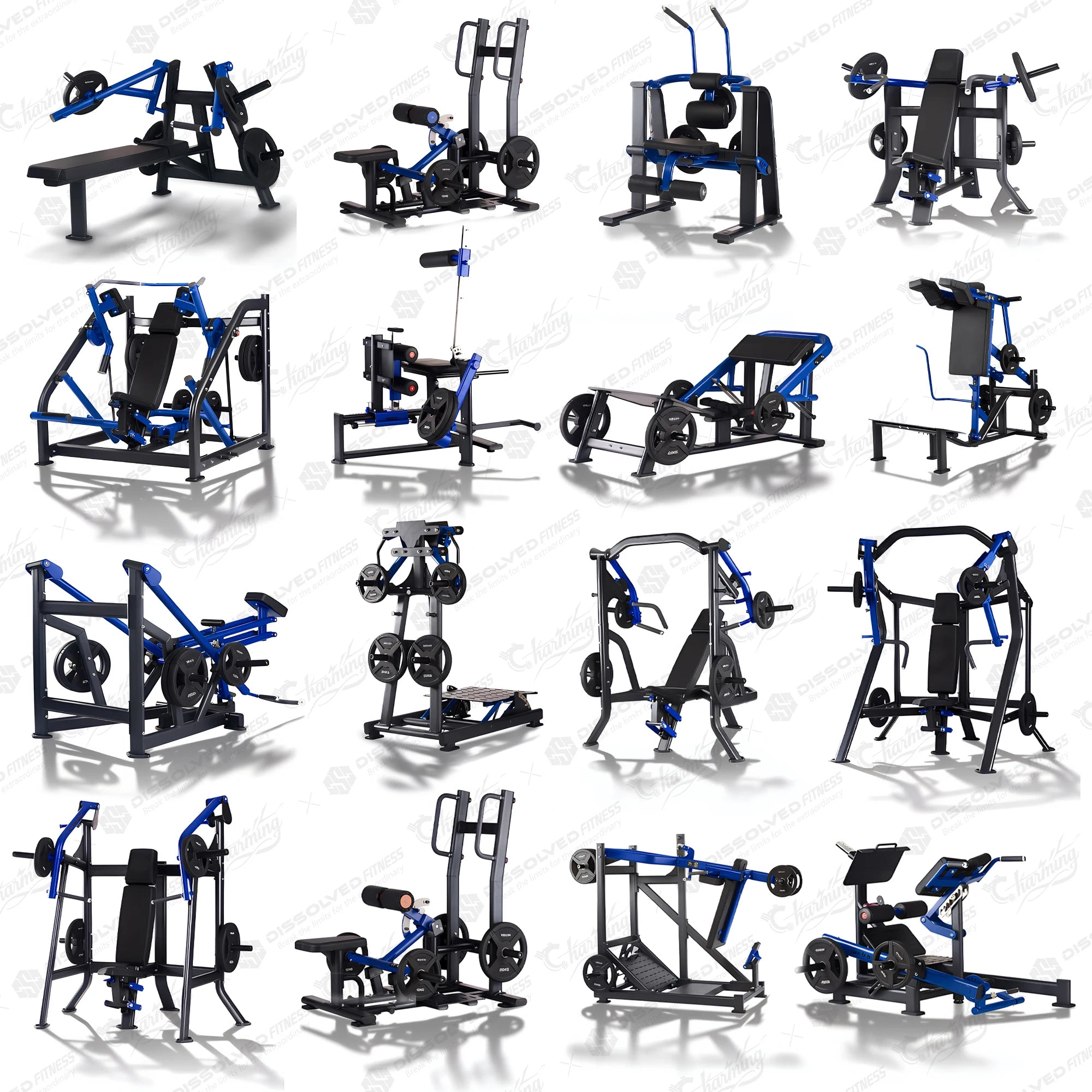 Gym Supporting Equipment Factory Leg Press Machine Strength Training Full Gym Equipment Leg Extension Equipment Guangzhou