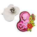 Custom Top Quality Brooch Alloy Soft Enamel Brain Body Model Badge Biology Pins
