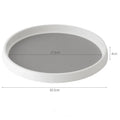 Non Skid Lazy Susan Turntable Organizer for Refrigerator Rotating Display Stand Turntable 360 Degree