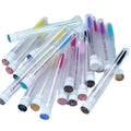 Wholesale Disposable Crystal Double Diamond Lash Wand Tube Custom Logo Private Label Nylon Eyelash Gloss Disposable Eyelash