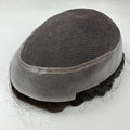 Invisible Lace Toupee for Men AUS Human Hair Prosthesis Natural Hairline Breathable Hair Replacement System