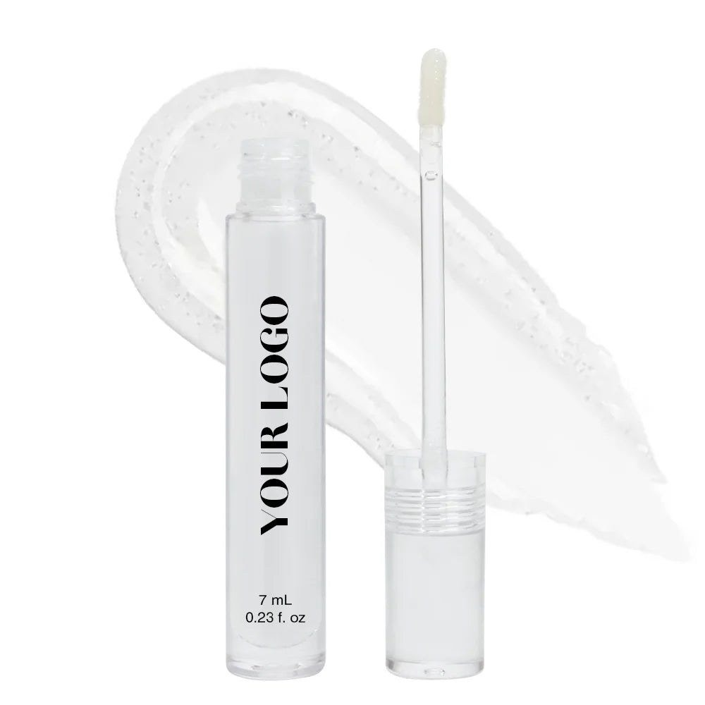 Wholesale Shiny Lip Gloss Mirror Glossy Lip Glaze Long Lasting Liquid Mirror Transparent Glass Lip Glaze