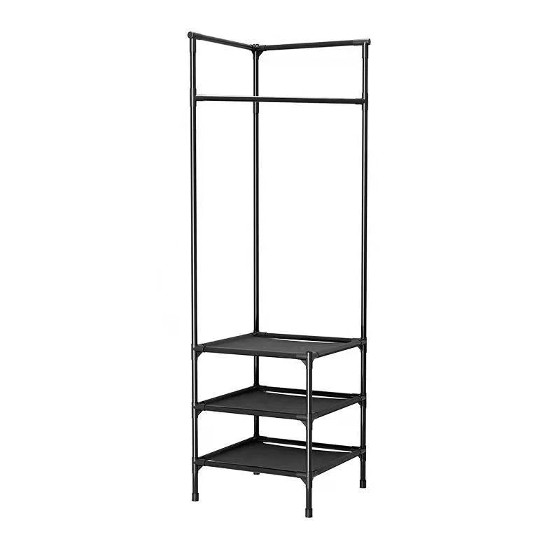 Modern Simple Design Metal Coat Rack Removable Hanger Iron Stand for Bedroom Living Room Wholesale Home Furniture for Home Use