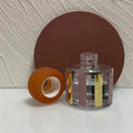 New Fashion Eco Friendly Cylinder Square Stone Shape Resin Smart Lids Non-Refillable Perfume Cap for Bottles