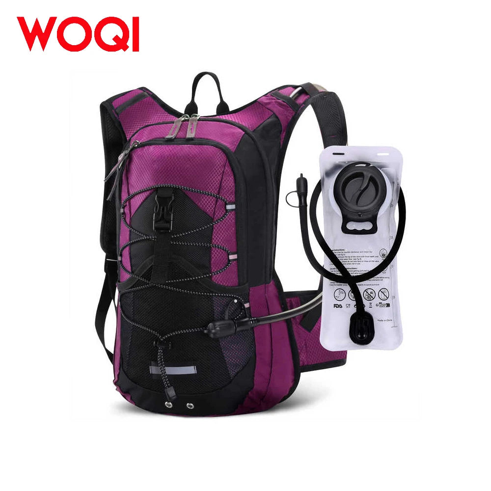 WOQI Wholesale Waterproof Large Capacity Mountain Mountaineering Camping Travel Bag Hiking Backpack with Moisturizing Bag