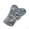 DIY Factory Supply Natural Polished Labradrite Ice Cream Spoons Heated Gua Sha Tools for Eye