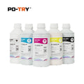 PO-TRY 1L CMYKW for DTF for Ink for Digital Textile Inkjet Printer Factory Price Pigment for Ink with I3200 4720 Printhead
