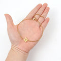 Custom Inspire A-Z Letters Minimalist Waterproof Stainless Steel Gold Bracelet Wristband Fashion Jewelry for Women Girls