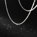 925 Sterling Silver Minimalist Necklace Adjustable Chain Simple Neck Chokers Necklaces Fashion Jewelry for Women