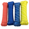 Water Ski Rope PE PP Hollow Braid Polyethylene Packaging Rope 4-20mm Coil/Bundle Durable and Lightweight