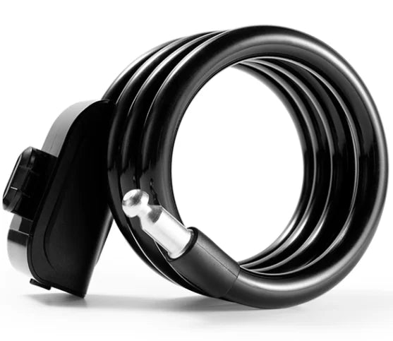 ROCKBROS Steel Ring Bike Lock Portable Anti-theft Bicycle Cable Key Lock with Bracket