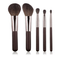 New Arrival Super Quality Customizable Portable Goat Hair Makeup Brush Set 5pcs