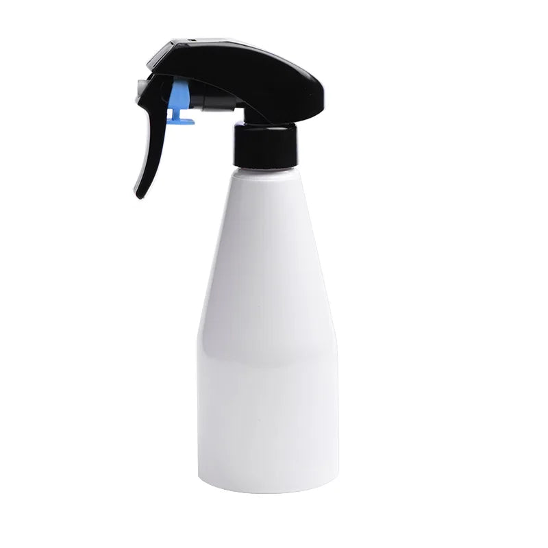 White 250ml PET Oblique Shoulder Three-color AS Pump Head Plastic Empty Spray Bottle