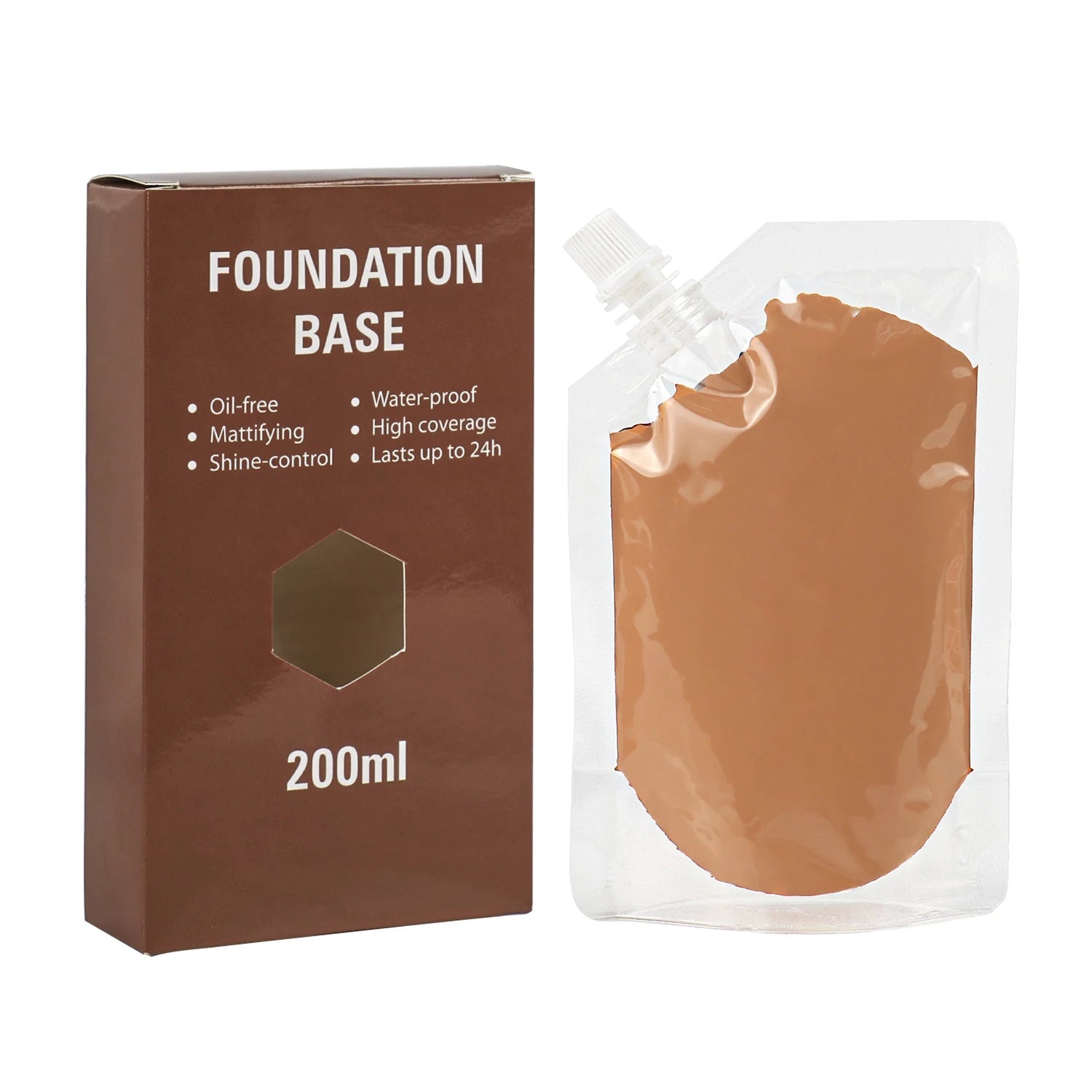 200g Wholesale Bulk 26 Colors Liquid Foundation Refill Bag