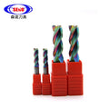 SENO HRC55 Carbide Roughing End Mill 3 Flute for Aluminum Alloy DLC Coating Square Endmill Set CNC Milling Bits