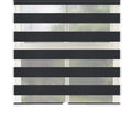 Hot Selling Zebra Dual Roller Plain Light-filtering Shade Blinds Manual French Windows Double Layer Anti-Uv Built-In Roller