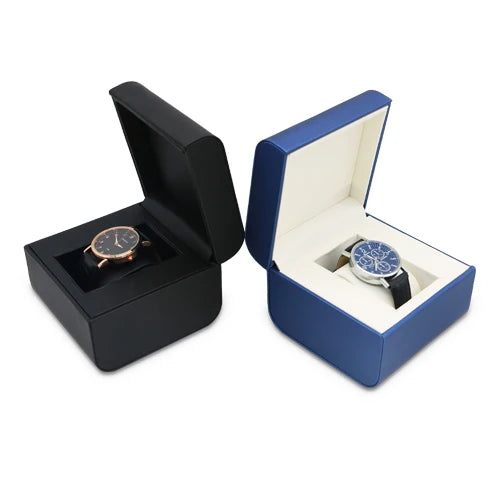 Hot Sale Custom logo PU Leather Single Slot Watch Storage Box With Good Price