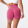 Women Tummy Control Compression Quick Dry Seamless Booty Yoga Shorts