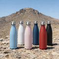 750ML Single Wall Stainless Steel Water Bottle Cold Drink Cup BPA FREE Tumbler Leak Proof Sports Bottle