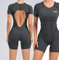 Custom Body Shaping Jumpsuits for Women High Intensity Exercise Yoga Gym Hollow Striped Elastic Soft Women's Jumpsuits