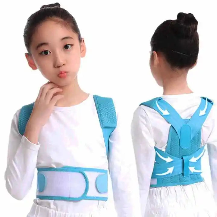 Adjustable Child Upper Back Brace Clavicle Support Brace Posture Corrector for Kids
