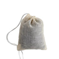 Reusable Eco-friendly  Cotton Muslin Drawstring Herb Bag Mesh Tea Pouch Flowers Packing Bags