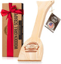 Wood Bbq Tool Wooden Shovels BBQ Grill Brush Wood Grill Scraper with Handle