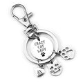 Best Factory's Hot Sale Stainless Steel Keychain for Men Vintage Fashion Metal Key with Wholesale Stylish Design