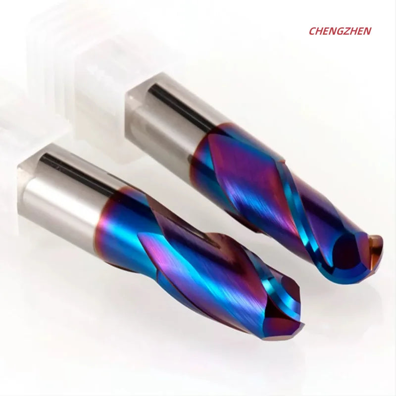 HRC65 150MM Ball Nose End Mills Carbide Milling Cutter Tungsten Steel Endmills 2 Flutes Router Bit CNC Cutting Tools OEM