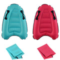 60x80cm Children Inflatable Bodyboards Kids Lightweight Soft Mini Surfboards Outdoor Swimming Pool Beach Floating Mat Pad Float