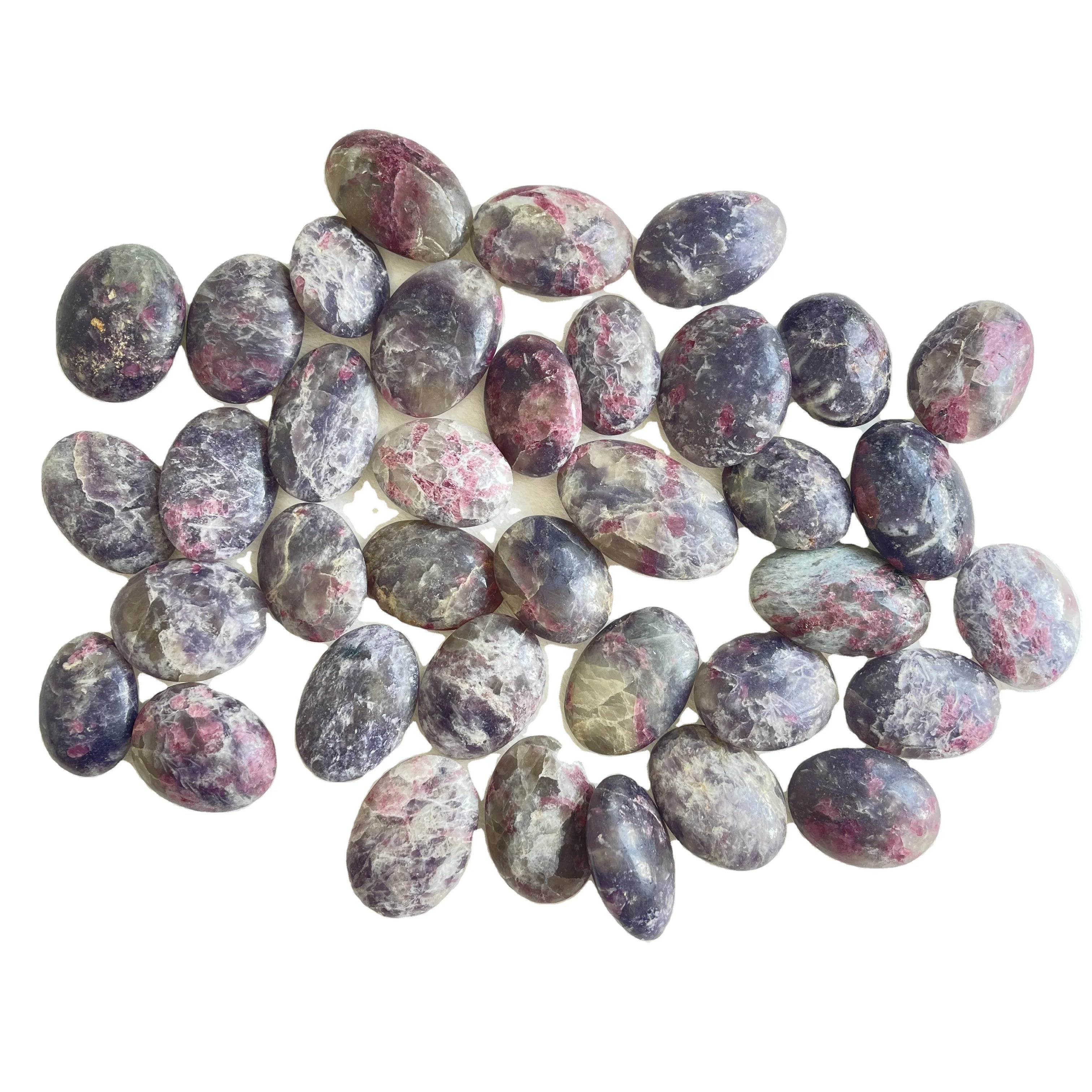 Wholesale natural crystal quartz healing stones unicorn stone palm stone