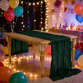 Manufacturer Wholesale Bohemian Style Pleated Cloth Table Flag Wedding Birthday Party Bohemian Decorative Pleated Table Runner