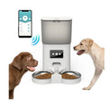 6L Cat Dog Automatic Pet Feeder Dry Food Dispenser Tuya App Remote Control Wifi Smart Pet Feeder Pet Food Dispenser