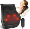 Phenitech 3D Kneading Massage Pillow Back and Neck Massager with Heat for Body Pain Relief