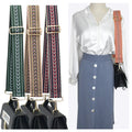 Meetee B-S297 5cm Ethnic Style Color Adjustable Crossbody Bag With Replacement Accessories Wide Shoulder Bag Strap