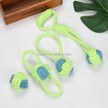 Knotted Woven Pet Dog Toy Eco-Friendly Cotton Rope Toys Bite-Resistant Rope Knot Medium/Small Dogs Toy