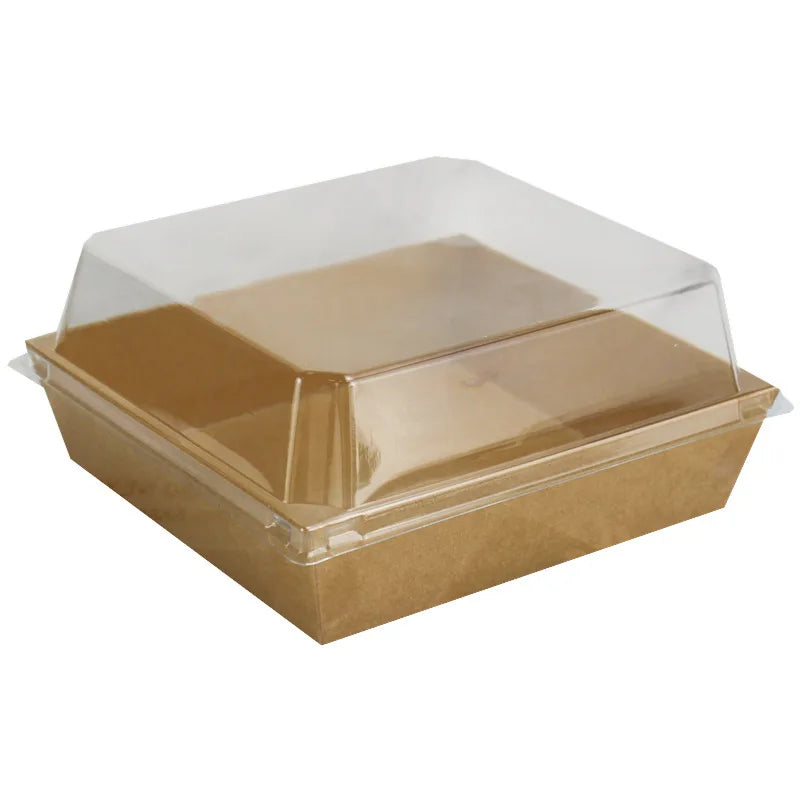 Tiramisu Cake Roll Sandwich Snow Maid Tart Hamburger Bun Dessert Box Matt Lamination Embossing Recycled Materials Food Grade