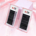 Allison Korean Pbt Fiber 0.03 Vegan 7-15mm Classic Cashmere Lash Extension Tray Individual Lash Matte Black Eyelash Extensions