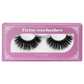 Luxury Diamond Eyelash Box with Custom Logo Handmade Mink Lash Strips Wholesale Vendor for Mixed Length Thick Eyelashes