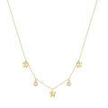INS New Fashion 925 Sterling Silver Necklace for Women Gold Plated Versatile Butterfly Clavicular Chain Necklace Jewelry