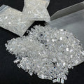 Factory Wholesale Baguette Cut Loose Moissanite Synthetic Melee Size 1.5*2mm to 3*5mm Moissanite Diamond for Jewelry Making