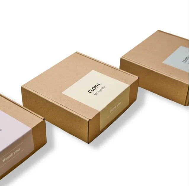 Custom Gift Craft Paper Clothes Packaging Boxes Cardboard Shipping Boxes Corrugated Cardboard Clothing Boxes