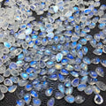 Drop Water Shape  Crystal Pendants Natural Blue Moonstone Necklace Pendant for Healing