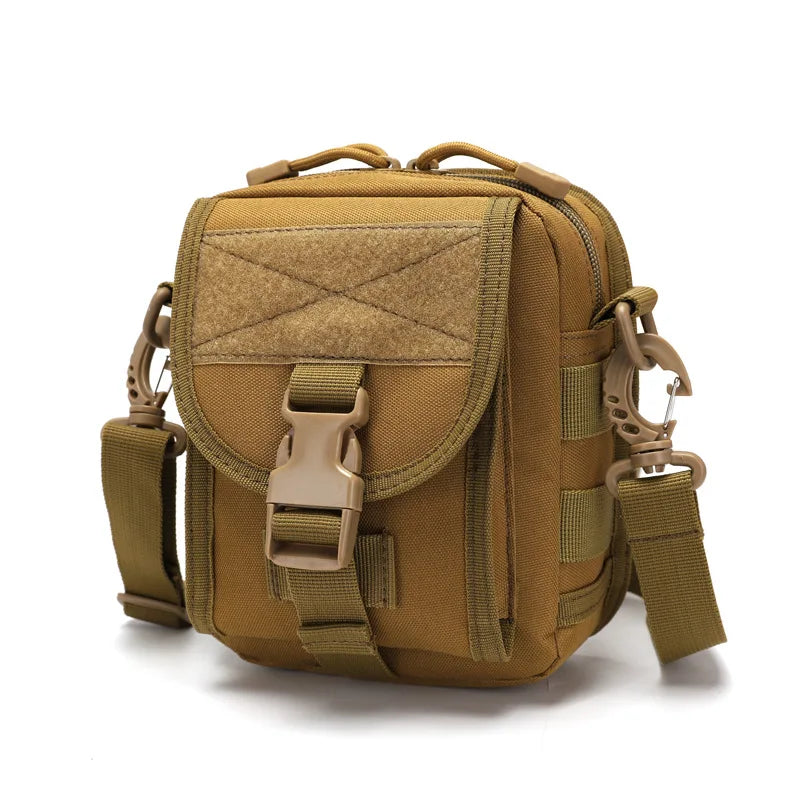 Tactical Shoulder Bag Outdoor Camouflage Pack EDC Molle Sling Bag for Camping &Hiking