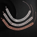 Miallo Europe and America Hiphop Hollow Out Claw Chain Choker Necklace Full Rhinestone Collarbone Necklace