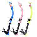 Comfortable Adult Snorkel Food-Grade Silicone Mouthpiece with PVC Dry Top Breathing Tube for Diving and Snorkeling