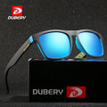 DUBERY OFFICIAL Polarized Sunglasses 2026 Men UV400 Protection Sports Fashion Style Outdoor Blue Lens Sunglasses 2026  D125